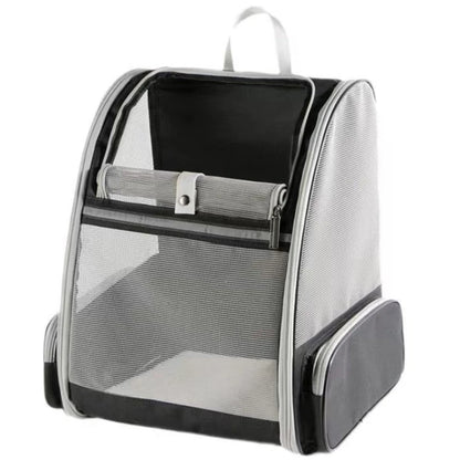 Cat Backpack Breathable Foldable Cat Bag Diaper Bag Portable Cat Travel Backpack Pet Backpack