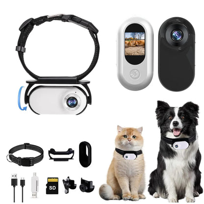 Pet Camera Collar for Cats and Dogs