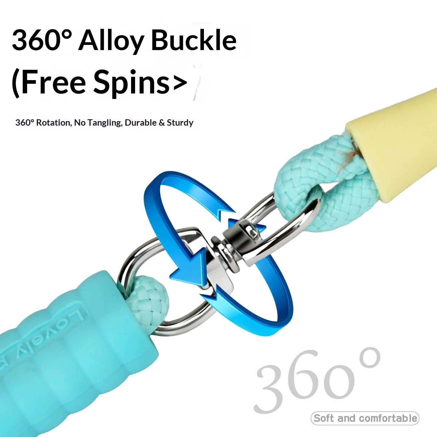 Cloud Bubble Polyester Dog Leash — Anti-Burst