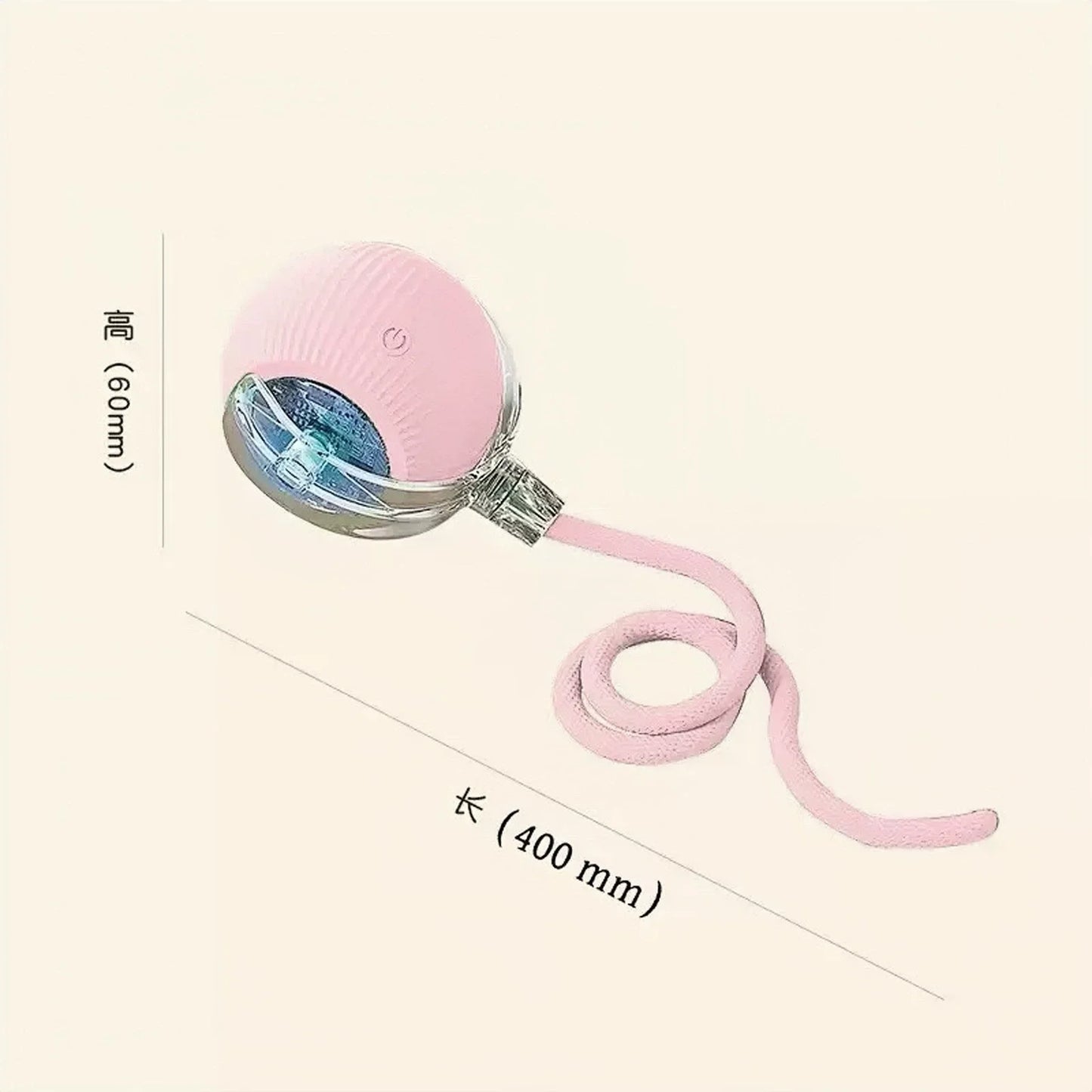 Smart Pet Dog Cat Toy Usb Chargeable Interactive Toy Ball Automatic Glowing  Cat Toy