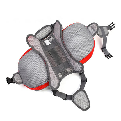 Dog Hiking Backpack Harness with Side Pockets – Adjustable Saddle Bag Day Pack