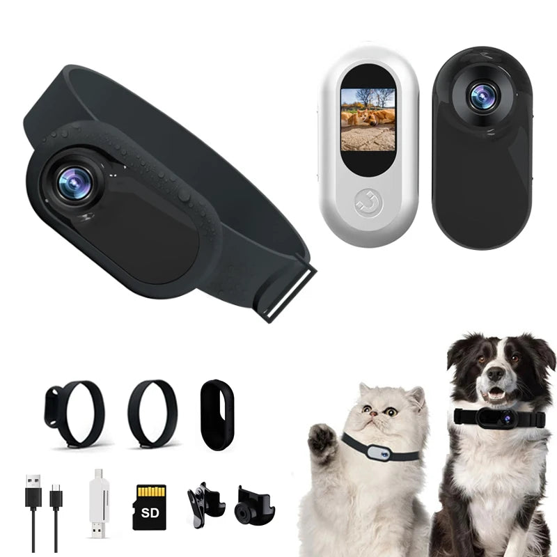 Pet Camera Collar for Cats and Dogs