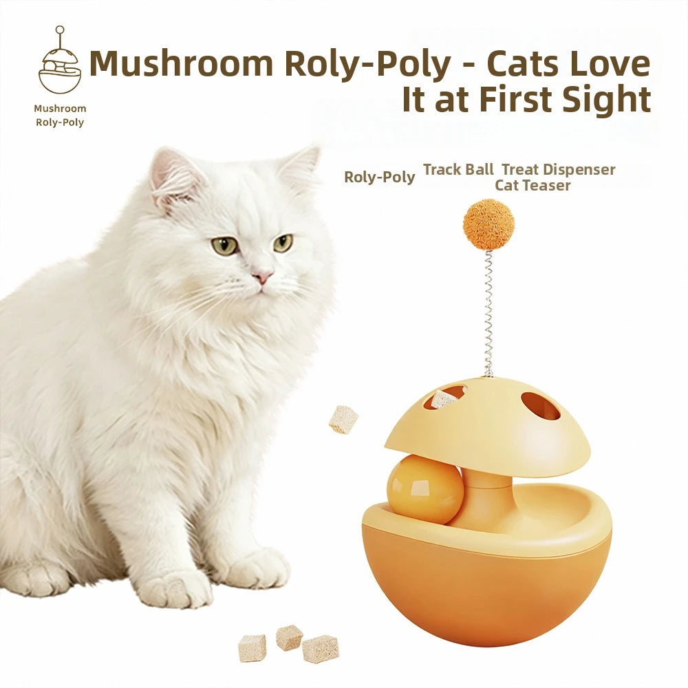 2026 Pet Accessories New Tumbler Cat Teaser Toy Anti Boredom Design Interactive Entertainment Pet Cat Supplies