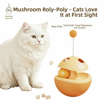 2026 Pet Accessories New Tumbler Cat Teaser Toy Anti Boredom Design Interactive Entertainment Pet Cat Supplies