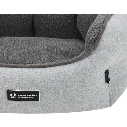 Sherpa Faux Fur Pet Bed – Soft Berber Fleece