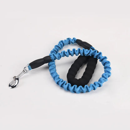 Elastic Bungee No-Pull Dog Leash | Soft Padded Handle Heavy Duty Nylon Training Lead