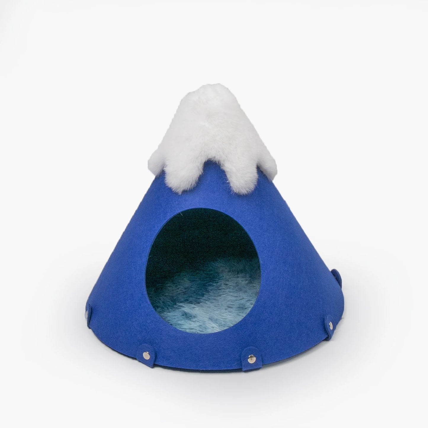 Cloud Shape Felt Cat Bed Cave – Washable, Eco-Friendly, Modern Cat Sleeping House