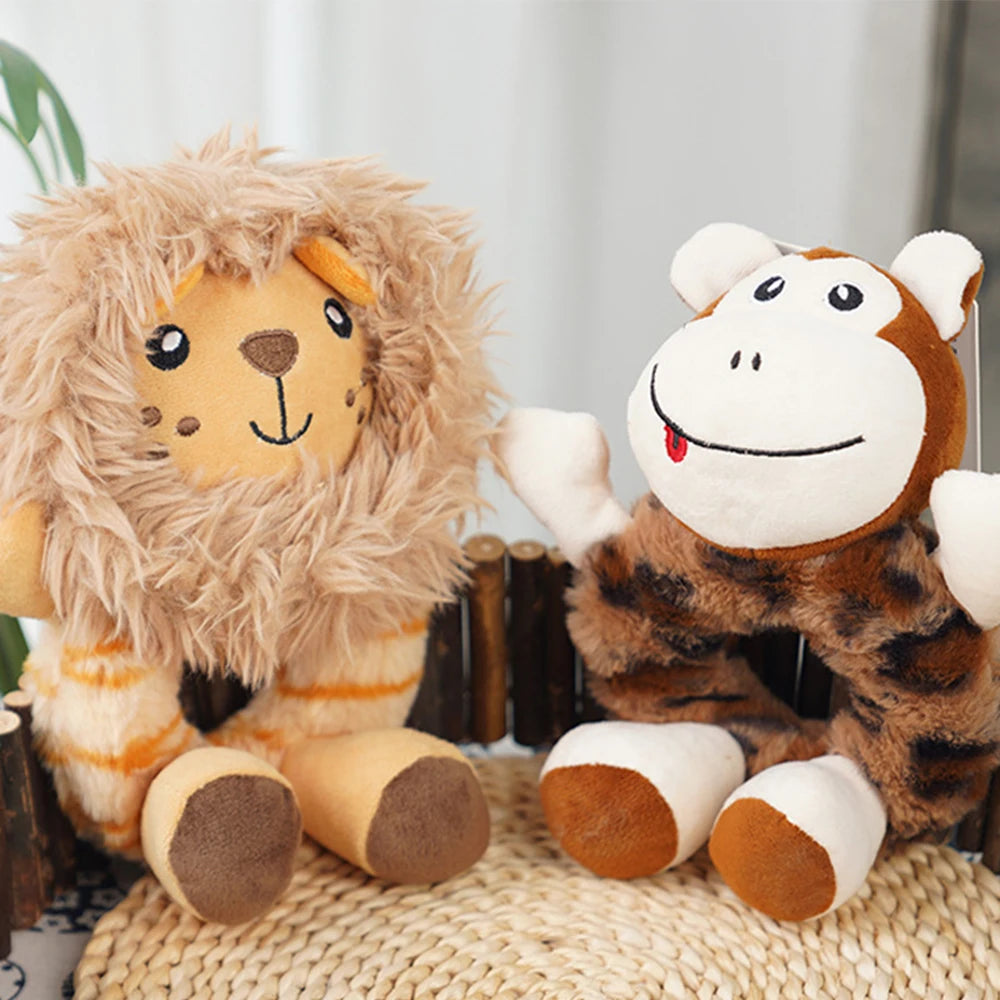 Squeaky Dog Plush Toys | Soft Chew Toy | 6 Colors