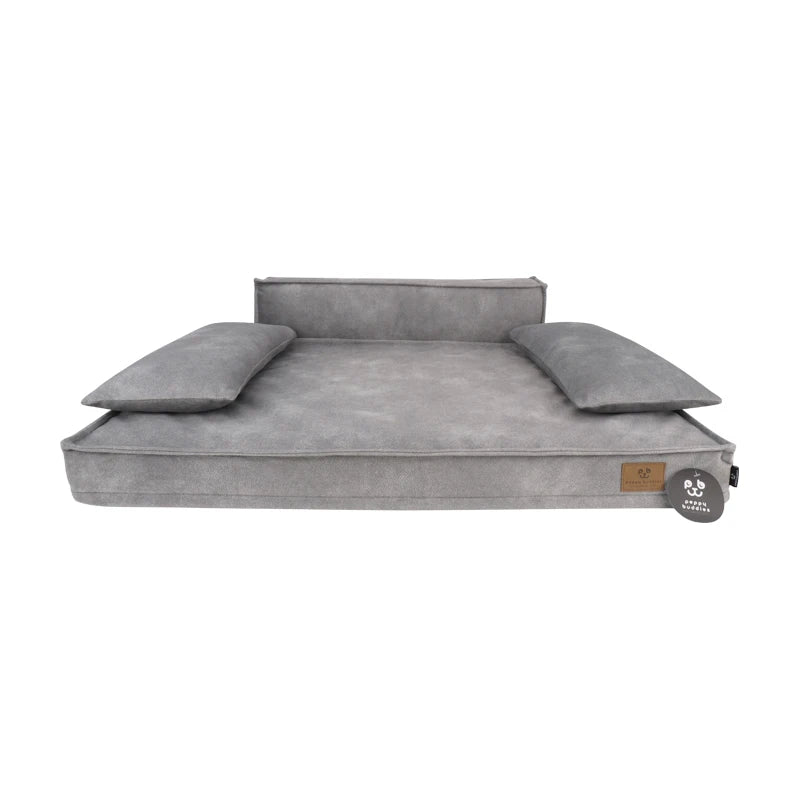 Orthopedic Memory Foam Sofa Dog Bed | Washable Scratch-Resistant Cover