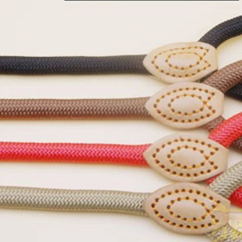 Heavy Duty Nylon Slip Lead Dog Leash — Anti-Pull, Padded Handle
