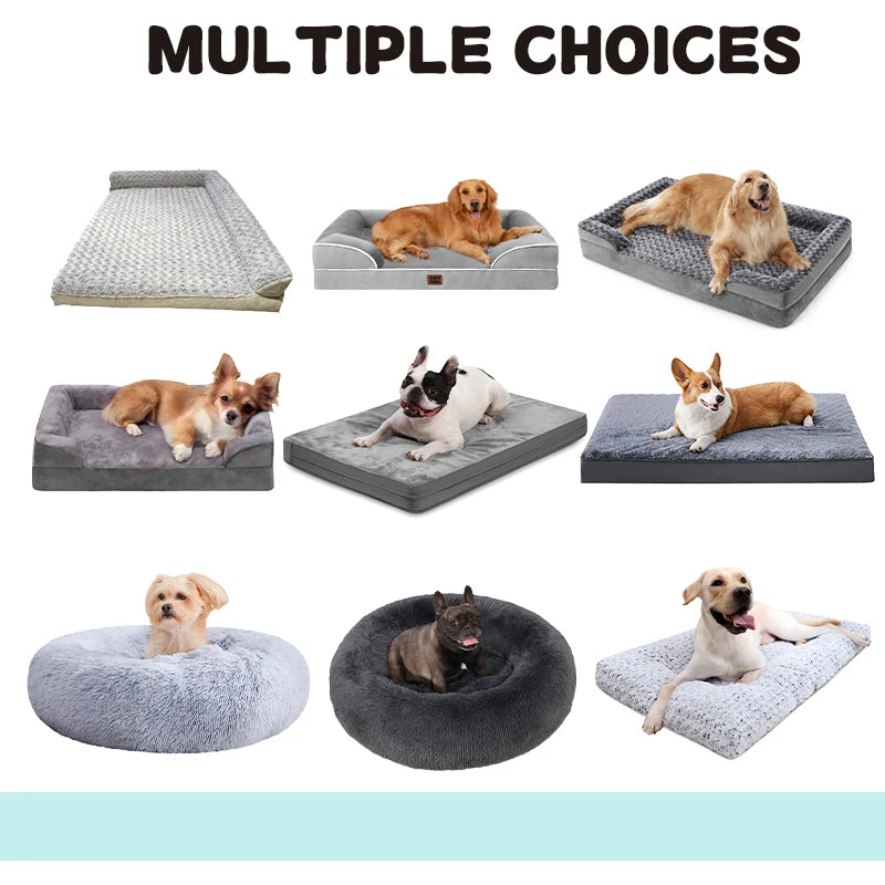 Soft Breathable Pet Sofa Bed | Removable Washable Cover | Cats & Dogs | 3 Sizes