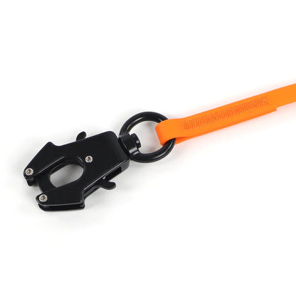 PVC Tactical Dog Training Leash with Swivel Snap Hook – Anti-Tangle Non-Slip Lead