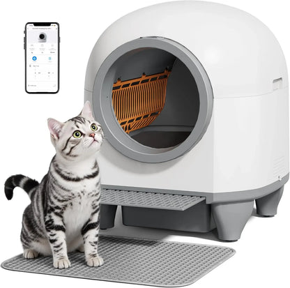 Automatic Self-Cleaning Cat Litter Box