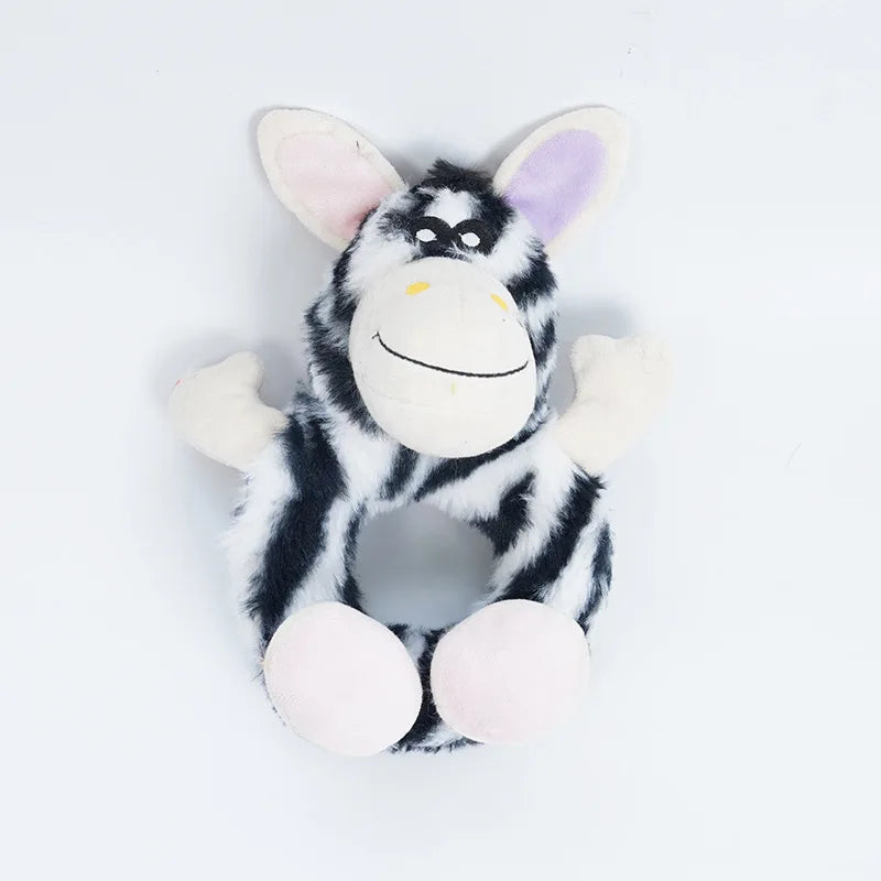 Squeaky Dog Plush Toys | Soft Chew Toy | 6 Colors