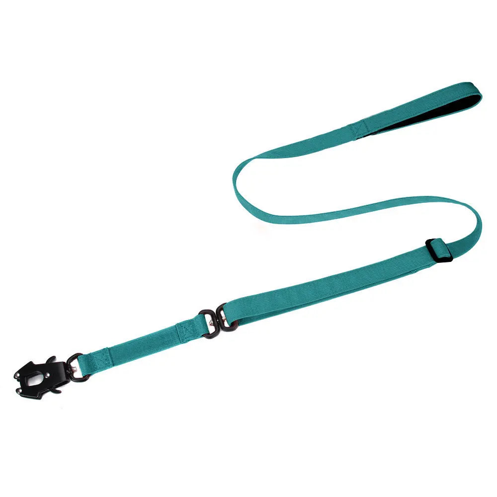 Tactical Quick-Release Nylon Dog Leash — Frog Clip