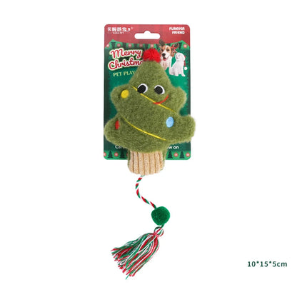Catnip Plush Cat Toy Ball with Rope – Interactive Kitten Toy