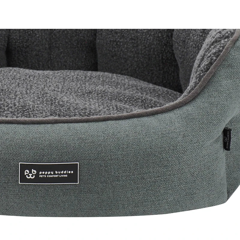 Sherpa Faux Fur Pet Bed | Soft Berber Fleece | Dogs, Cats & Rabbits