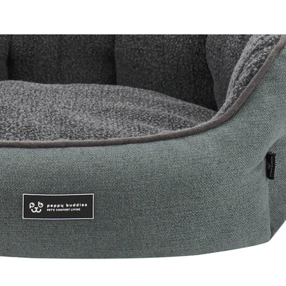 Sherpa Faux Fur Pet Bed – Soft Berber Fleece