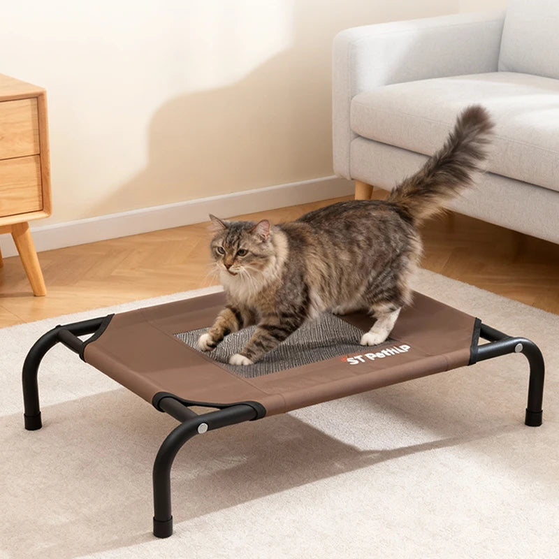 Foldable Waterproof Pet Bed | Portable Loft-Style Bed for Cats & Small Dogs