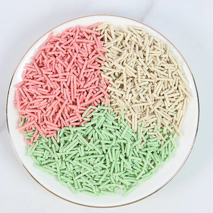 100% Natural Materials Highly Absorbent Flushable Tofu Cat Sand Dust Free Fast Clumping Tofu Cat Litter With Fruit Scen