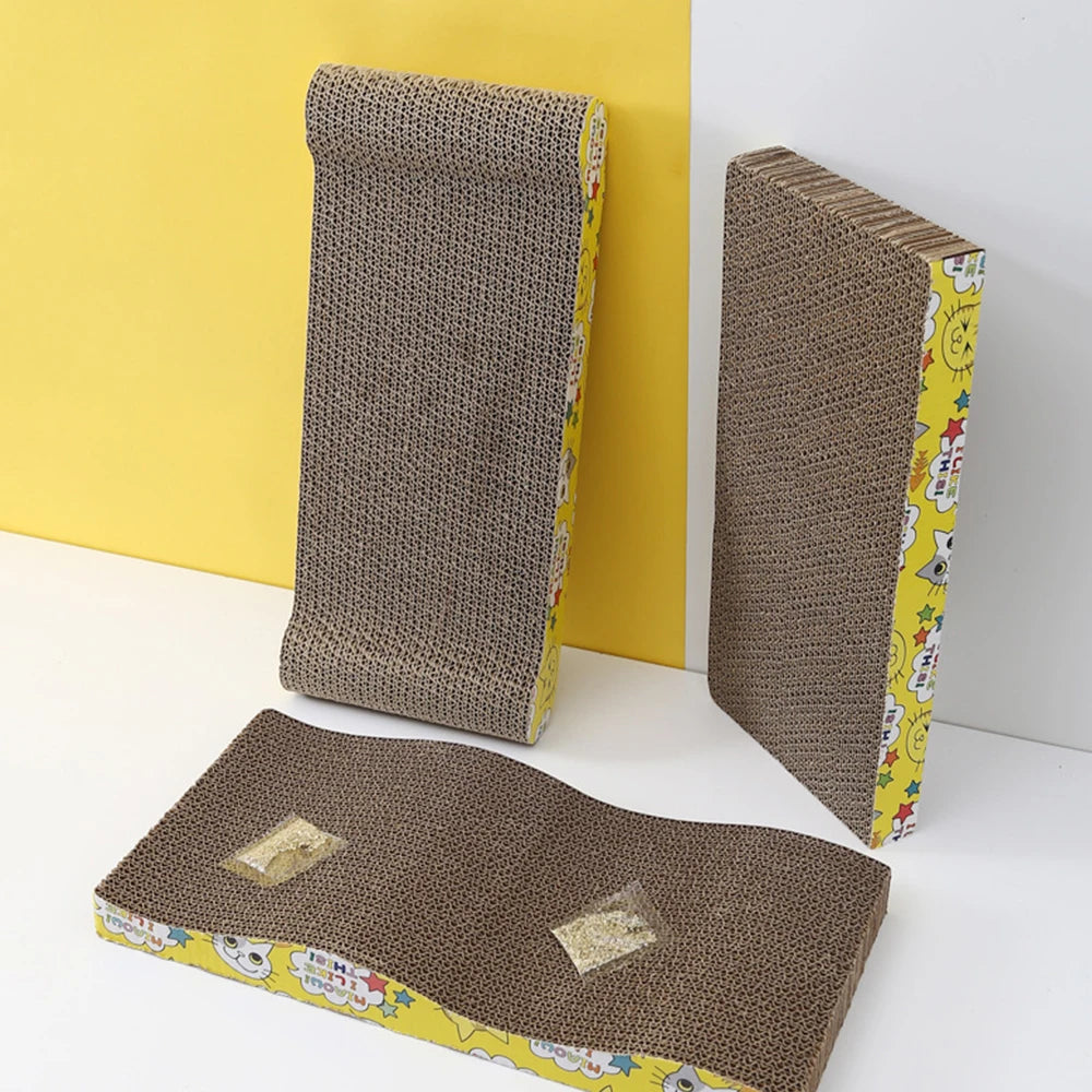 Corrugated Cardboard Cat Scratcher Pad