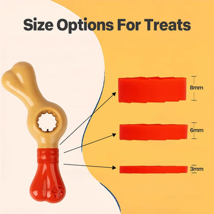 AFP Long-lasting Chewing Dog Toy Bully Stick Holder Pet Prevents Choking Safety Device Aggressive Chewers Dog Chew Stick Holder