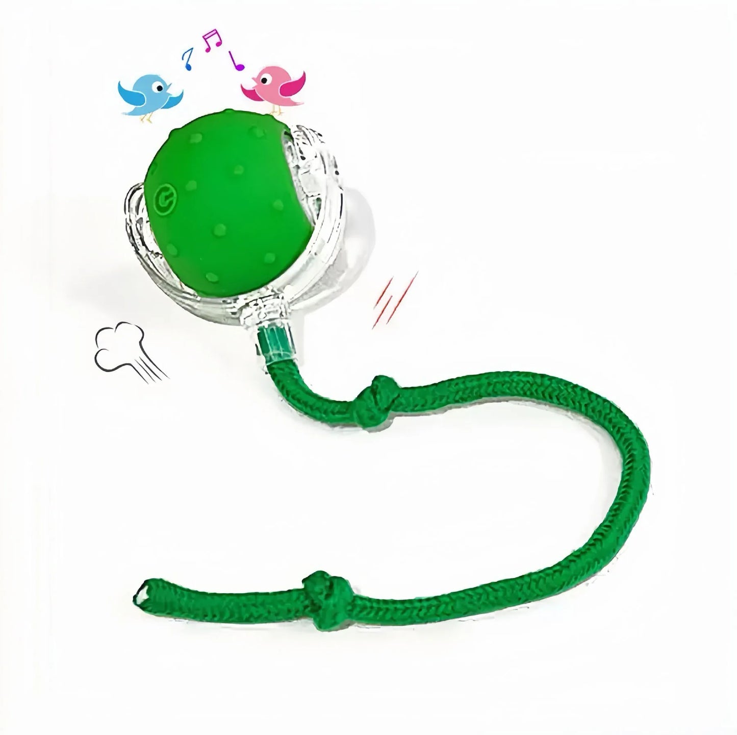 Wholesale Interactive Pet Toys  Automatic Smart Dog Ball Toy Silicone Cat Rolling Ball Toy