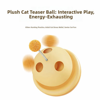 2026 Pet Accessories New Tumbler Cat Teaser Toy Anti Boredom Design Interactive Entertainment Pet Cat Supplies