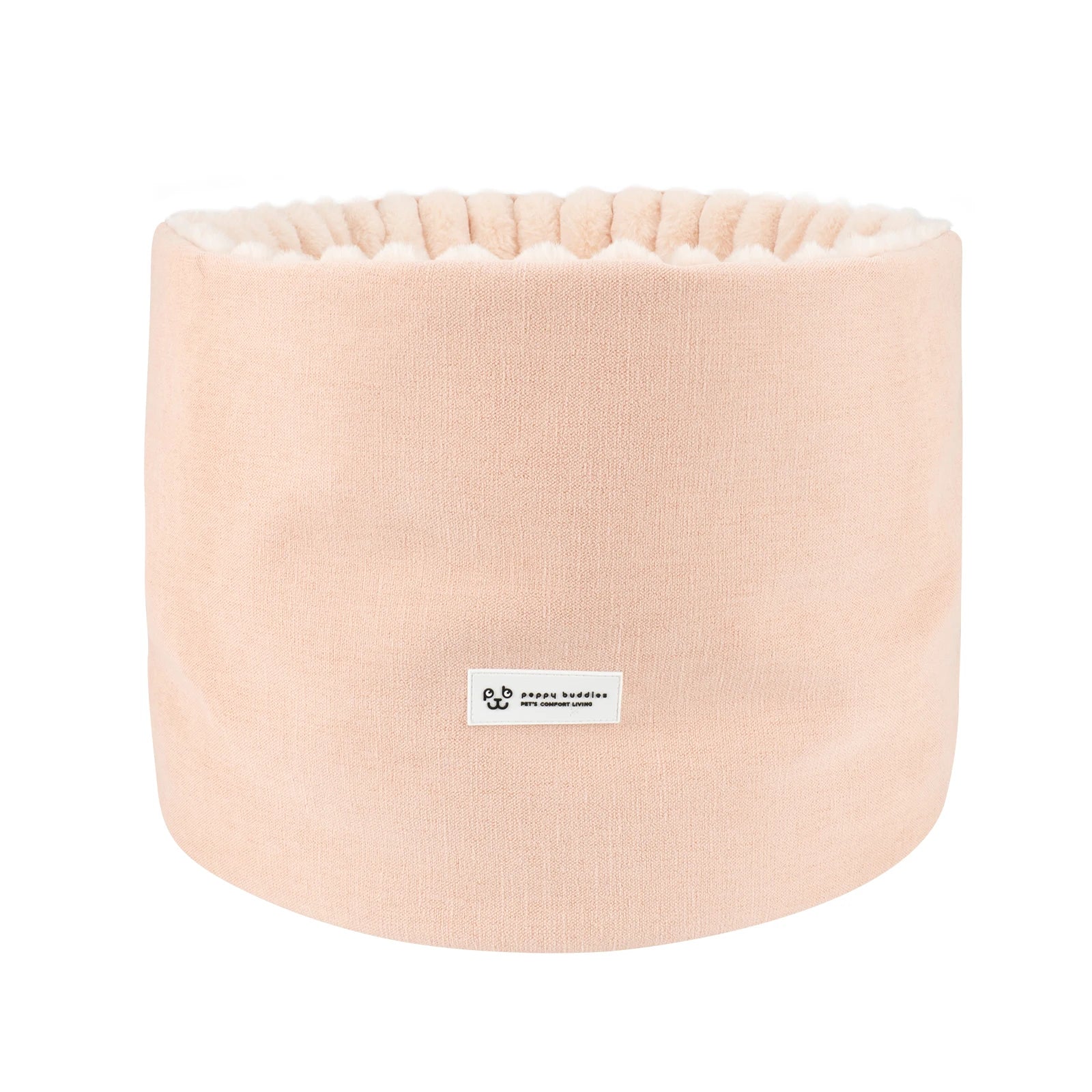 Cuddle Bunny Round Pet Bed | Adjustable Wall, Anti-Slip, Water-Repellent | Cats & Dogs