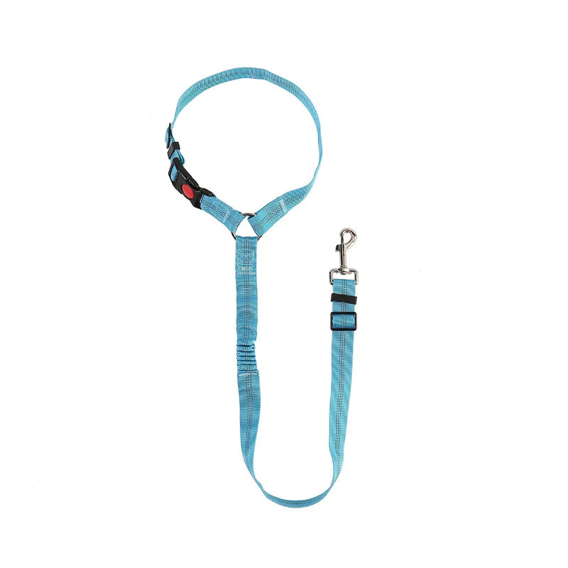 Adjustable Dog & Cat Car Seat Belt | Nylon Safety Lead for Vehicle
