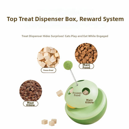 2026 Pet Accessories New Tumbler Cat Teaser Toy Anti Boredom Design Interactive Entertainment Pet Cat Supplies