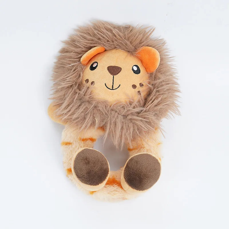 Squeaky Dog Plush Toys | Soft Chew Toy | 6 Colors