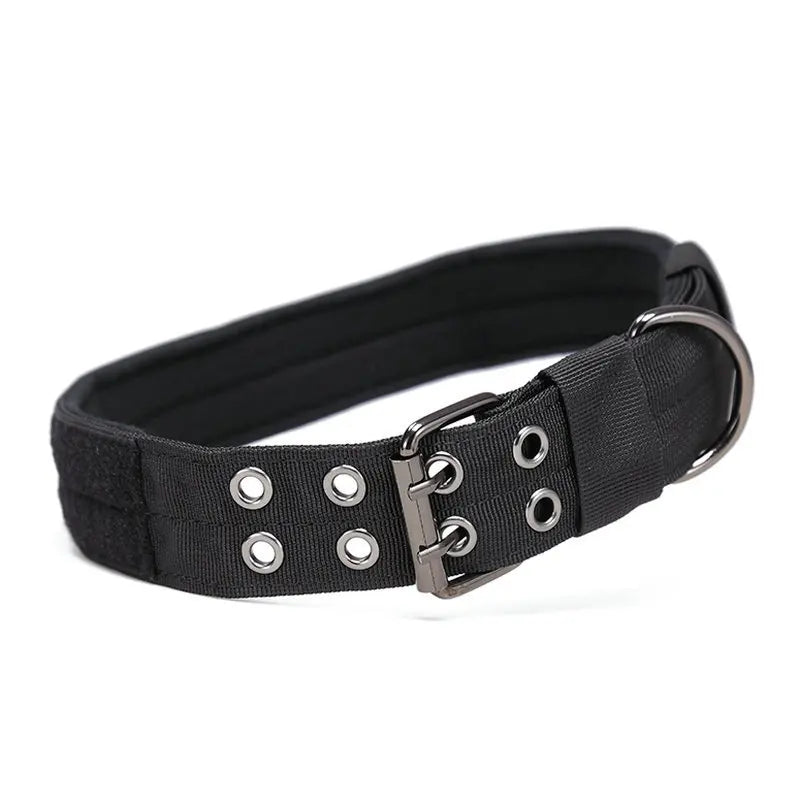 Tactical MOLLE Dog Collar | Heavy Duty Adjustable Nylon