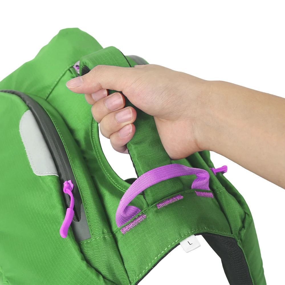 Dog Saddle Backpack Harness with 4 Expandable Storage Compartments