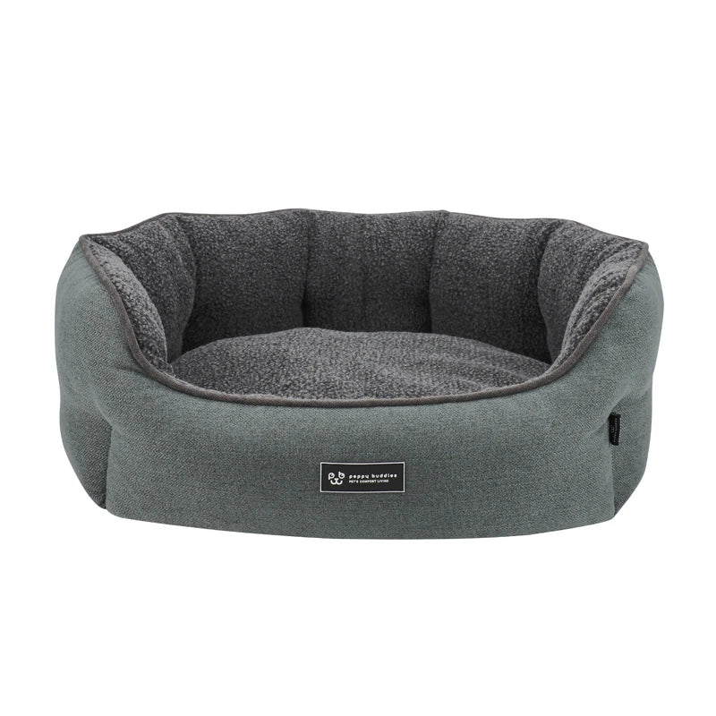 Sherpa Faux Fur Pet Bed | Soft Berber Fleece | Dogs, Cats & Rabbits