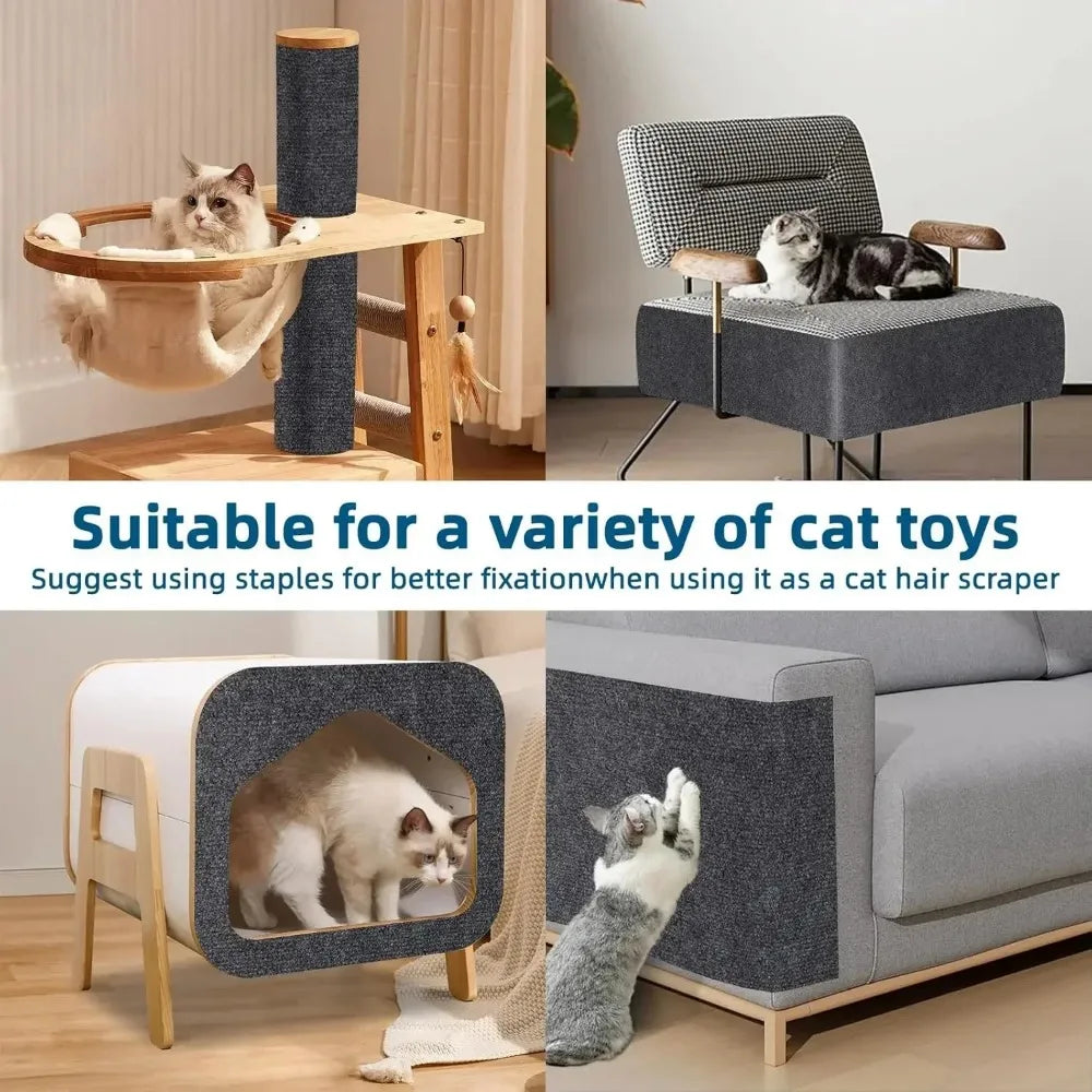 Self-Adhesive Cat Scratch Protection Pad – Trimmable Non-Woven Furniture Guar