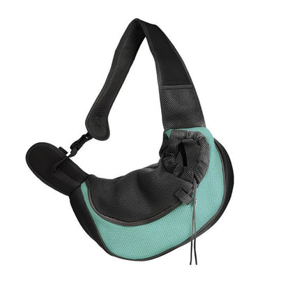 Mesh Sling Pet Carrier Bag – Breathable Single-Shoulder Crossbody Tote for Cats & Small Dogs, S/L
