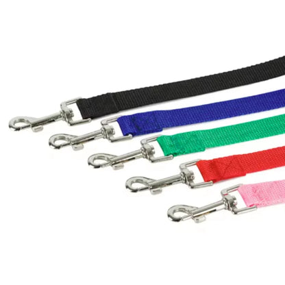 Solid Dog Leash For Large Dogs Pet Puppy Walking Training Lead Rope Big Dog Nylon Rope Long Leashes