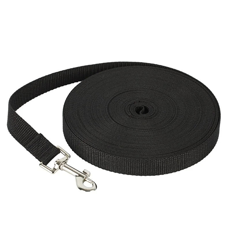 Solid Dog Leash For Large Dogs Pet Puppy Walking Training Lead Rope Big Dog Nylon Rope Long Leashes