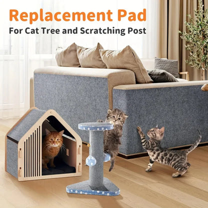 Trimmable Self-Adhesive Cat Scratch Furniture Protector – Sofa, Door & Cat Tree Guard Tape, 15.75x78.74in